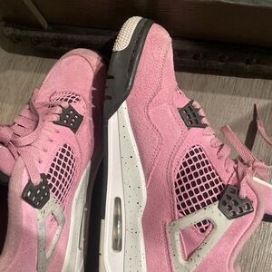 Jordan Pink Suede Women's Sneakers